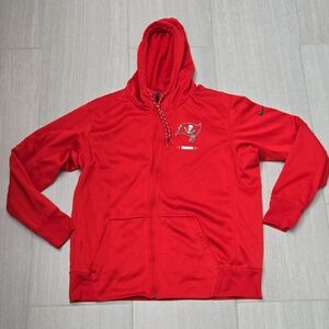 NFL Onfield Apparel Red Dri-Fit Hoodie